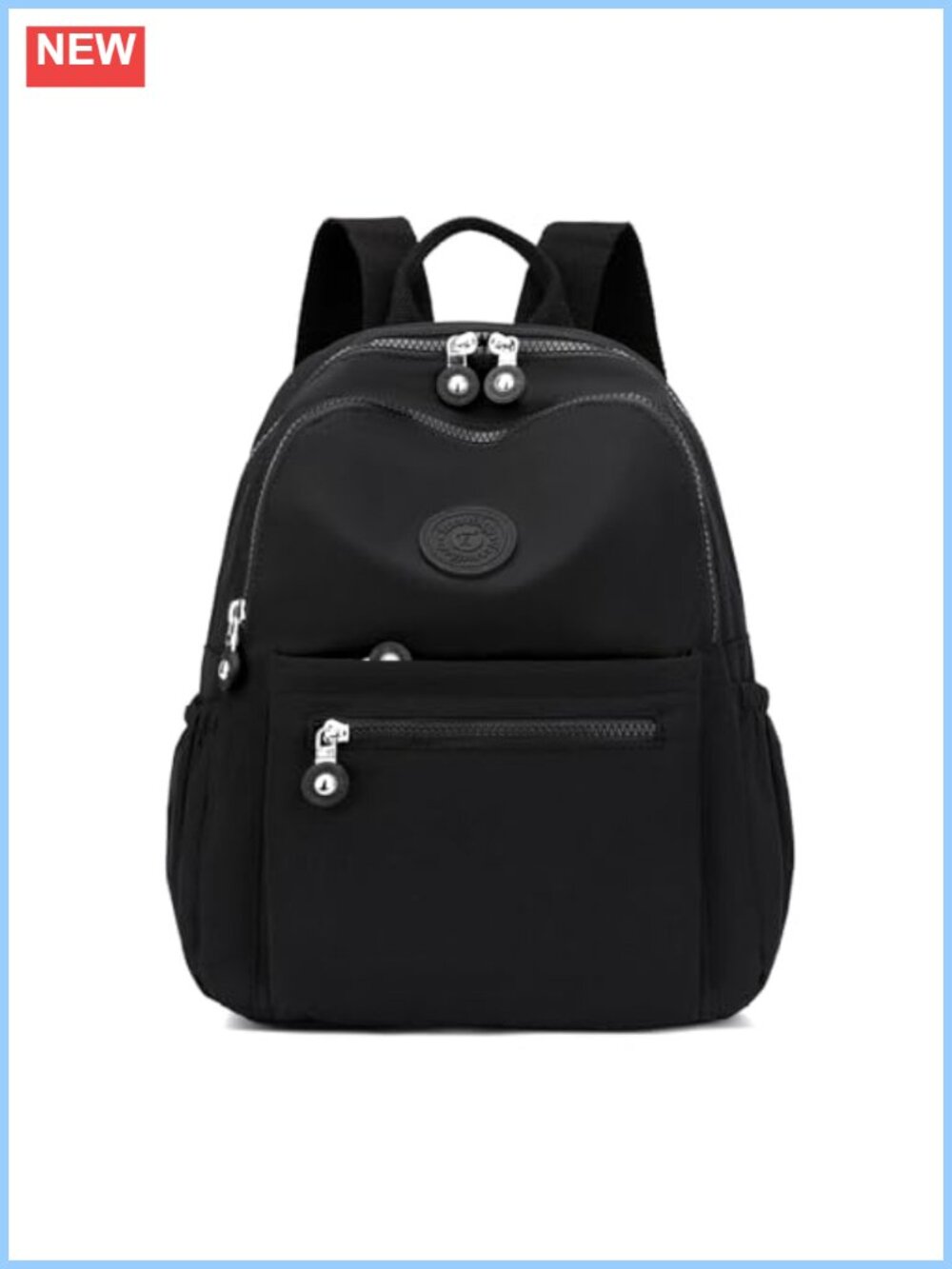 Mini Nylon Backpack Purse Lightweight Waterproof Multi-Pocket Travel Daypack